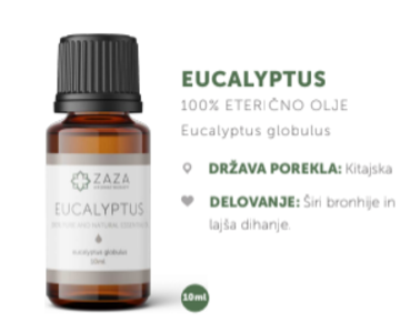 Eterično olje Evkalipt 10 ml