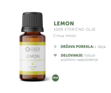 Eterično olje Limona 10 ml